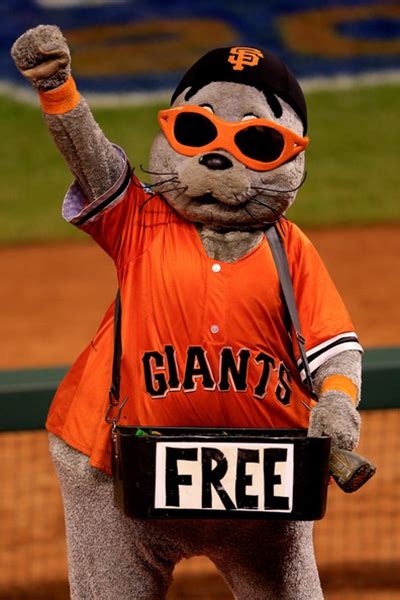 Lou Seal's Adventures Outside of the Baseball Stadium: Mascot Makes Public Appearances